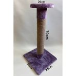 Feyza Design Renkli Kedi Tırmalama Direği ve Oyun Aksesuarları Seti - Seçenek 1
