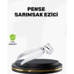 Feyza Design Sağlam Yapılı Profesyonel Sarımsak Ezici, Rahat Kavrama - Açık Bej - Seçenek 1