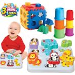 Feyza Design Sevimli Hayvanlar Bultak ve Puzzle Seti - Eğitici Oyuncaklar - Seçenek 1