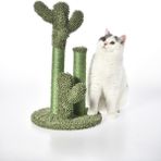 Feyza Design Sevimli Kaktüs Tasarımlı Kedi Tırmalama Ağacı, Eğlenceli ve Dayanıklı - Seçenek 1
