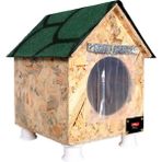 Feyza Design Sevimli ve Rahat Kedi Evi, Yumuşak ve Dayanıklı Tasarım - Seçenek 1