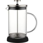 Feyza Design Şık 600 ml Cam French Press, Pratik ve Kullanışlı Kahve Demleme Aracı - Seçenek 1 - Açık Bej