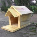 Feyza Design Şık Ahşap Kedi Evi ve Yuva, Iç ve Dış Mekan Için Uygun - Seçenek 1