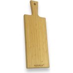 Feyza Design Şık ve Dayanıklı Bambu Kesme Tahtası 41X14, Mutfağınıza Güzellik Katın - Altın - Seçenek 1