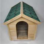 Feyza Design Şık ve Dayanıklı Orta Boy Ahşap Köpek Kulübesi, Konfor ve Stil Bir Arada - Ahşap - Ceviz - Seçenek 1