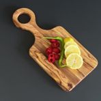 Feyza Design Şık ve Pratik Küçük Kesme Tahtası, Mutfağınıza Şıklık Katacak - Ahşap - Ceviz - Seçenek 1
