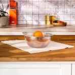 Feyza Design Stell Luxe Medium Süzgeç 22 Cm, Dayanıklı ve Şık Mutfak Gereci - Antrasit - Seçenek 1