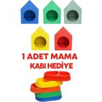 Feyza Design Taşınabilir Plastik Kedi ve Köpek Kulübesi, Rahat ve Kullanışlı Tasarım - Seçenek 1