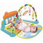 Feyza Design Turuncu Bebek Oyun Halısı ve Jimnastik Merkezi - Zeka Geliştirici - Seçenek 1 - Altın - 0,60 x 19 x 29 cm