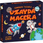 Feyza Design Uzayda Macera Zeka Oyunu - 1-2 Oyuncu, 5+ Yaş Için Eğlenceli Bulmaca - Seçenek 1