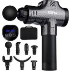 Feyza Design X3PRO Masaj Tabancası 24W Spor 30 Hız Vurmalı Fırçasız Motor - Ahşap