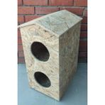 Feyza Design Yağmura ve Soğuğa Dayanıklı Çatılı Osb Kedi Evi, 63X30X40 cm - Seçenek 1