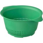 Feyza Design Yeşil 24 cm Süzgeç, Pratik ve Şık Mutfak Gereci - Antrasit - Seçenek 1