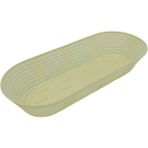 Feyza Design Yıkanabilir Oval Balina Hamur Mayalama Sepeti, Hijyenik ve Kırılmaz 52X15X9 cm - Antrasit