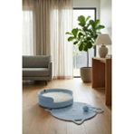 Feyza Design Yumuşak ve Doğal Kedi Yatağı ile Tırmalama Matı Seti, Konfor ve Rahatlık - Ahşap - Ceviz - Seçenek 1