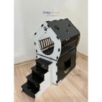 Feyza Design Yumuşak ve Konforlu Kedi Evi, Sevimli Kedi Yuvası, Sakin Yaşam Alanı - Seçenek 1