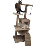 Feyza Design Yumuşak ve Şık Hamaklı Yuvalı Kedi Tırmalama Evi ile Keyifli Vakit - Seçenek 1