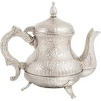 Feyza Design Zamak Döküm Çaydanlık, Dekoratif ve Şık Demlik, Hediye Seçeneği - Altın - Gümüş - Bakır - Seçenek 1
