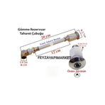 Feyza Gömme (Asma) Klozet Taharet Çubuğu 20 cm