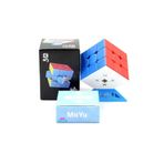 FeyzaDesign Moyu Speed 3m Mıknatıslı 3x3 Stickerless Zeka Küpü