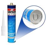 FEYZAYAPI Dayson Poliüretan Pu Mastik Gri Genel Amaçlı Silikon 280 ML