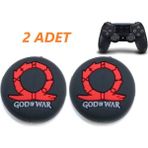 Feza Ps4 Dualshock 4 2 Adet God Of War Kabartma Desenli Analog Başlığı