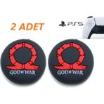 Feza Ps5 Dualsense 2'li God of War Kabartma Desenli Analog Başlığı