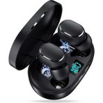 Fezzstore Dots E6S Bluetooth Kulaklık Hd Ses Extra Bass Yüksek Mikrofon Kalitesi - Siyah