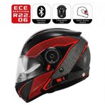 FF869 Sky Breaker Motosiklet Kaskı Güneş Vizörlü Çene Açılır Motorcu Kask