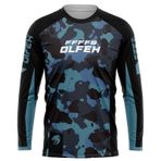 FFFF & OLFEH Bisiklet Forması Uzun Kollu ve Kısa Kollu, Bisiklet/Motokros Giysileri Dağ Bisikleti Gömlek MTB BMX, Yokuş Aşağı Forma, P1, M