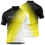 FFFF & OLFEH Bisiklet Giyim Pro Erkek Bisiklet Kıyafeti Kısa Kollu, Yaz Formaları MTB Bisiklet Tişört Dağ Bisikletçi Yaz Bisiklet Giyim Takım Fitness Üstleri (FT13,4XL)