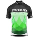 FFFF & OLFEH Erkek Bisiklet Forması Kısa Kollu Dağ Bisikleti Forması, Erkek Bisiklet Tişörtü, Erkek Bisiklet Gömleği Kısa Kollu Bisiklet Üstü MTB Yol Bisikleti/Çoklu Spor/Fitness için, 18, XXS