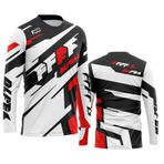 FFFF & OLFEH Erkek bisiklet forması, uzun kollu, bisiklet kıyafeti, motokros jarse, uzun kollu MTB tişört, nefes alan bisiklet jarsesi, Downhill bisiklet forması, hızlı kurur, Fb7, 3XL