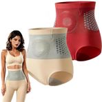 FFFF & OLFEH ThermoSculpt 4'ü 1 arada yüksek belli şekillendirici şort – Dikişsiz karın kontrolü ve yağ yakıcı yoga pantolonu, kadınlar için egzersiz termojenik sauna şortu, spor salonu koşusu için, D