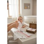 FG Store Tek Kat 10'lu %100 Pamuk Muslin Kumaş Bebek Ağız Mendili (24/24 CM)