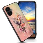 FGDRFGRW OnePlus Nord CE 3 Lite 5G/Nord N30 5G Kılıf için Tasarlandı, Yumuşak Buzlu TPU Ultra İnce Kapak, Şok, OnePlus Nord N30 5G 6,7 inç, Sinek Kuşu ve Çiçek için Çizilmez Koruyucu Kılıf