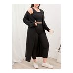 fh fashionhere Kadın Uzun Kollu Hırka Atlet Ve Eşofman Yün Viskon üçlü Takım avn-6778d604a1320