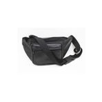 FHD BAGS Unisex Gerçek Deri Fermuarlı Ayarlanabilir Askı Crossbody Omuz Göğüs Ve Bel Çantası