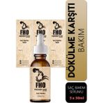 FHO Freshen Hair Dökülen Yavaş Uzayan Saçlara Özel Bitkisel Saç Bakım Serumu 3 x 30 Ml