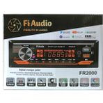 Fİ AUDIO FR-2000 Oto Teyp 4X50 Watt Bluetooth CarLive 2xUsb Sd Fm Aux 2 Amfi Çıkışı