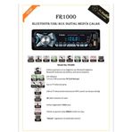 Fi Audio FR1000 Bluetooth USB AUX Dijital Medya Çalar Oto Teyp