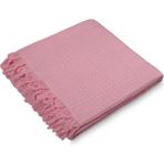 Fialka Waffle Tek Pike Pembe Çift Kişilik - 220x260