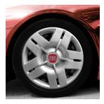 Fiat 14 İnç Amblemli Gri 4'lü Takım 103 Jant Kapağı
