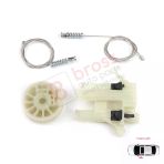 Fiat 500 2007-On 2/3 Kapı Hatchback Cabrio 68070267Ad İçin Elektrikli Ön Sol Cam Kriko Tamir Seti