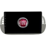 Fiat 500 Araç Multimedya Android Ekran Carplay Navigasyon Double Teyp 2+32 9" 08-15 White Blueway
