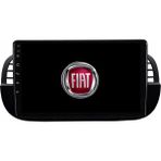 Fiat 500 Araç Multimedya Android Ekran Carplay Navigasyon Double Teyp 4+64 9" 08-15 Black Blueway