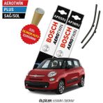 Fiat 500L 2015 Model Silecek Takımı Ön Bosch Aerotwin Plus