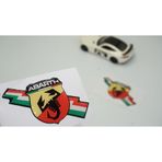 Fiat Abarth Thunder Logo Çamurluk Yanı Damla Desen 3m 3d Amblem S