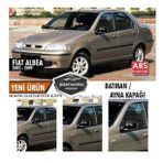 Fiat Albea 2002-2009 Batman Yarasa Ayna Kapağı Piano Black Abs Plastik