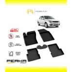 Fiat Albea 2002-2012 4d Havuzlu Paspas - Siyah